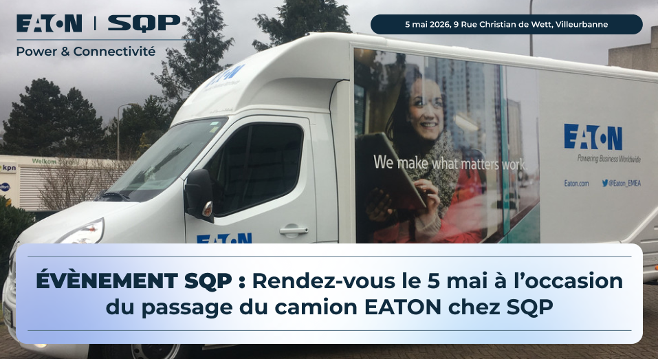 SQP x Eaton InfoWheel 2026 – Roadshow IT & infrastructures critiques