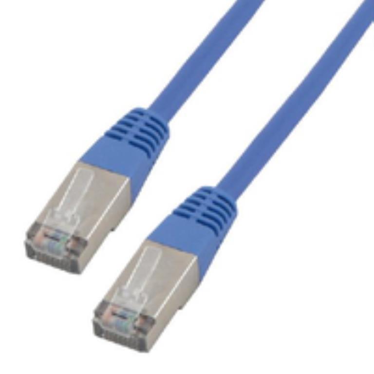 Cordon UTP CAT6 surmoulé 1,5m BLEU - Destockage - Dernières pièces