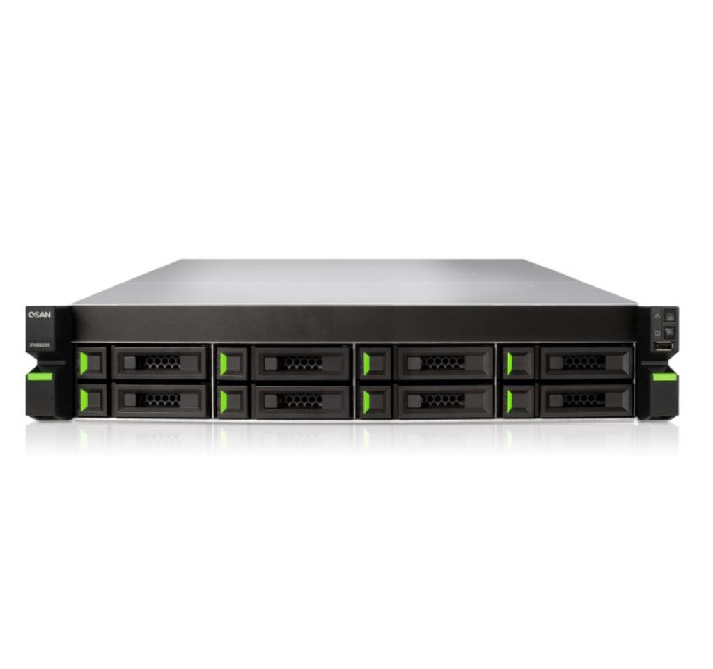 NAS assemblé  QSAN Rack (2U) 90-N7008R00-EU 48TB (8x6TB)  avec Disques WD RED PRO